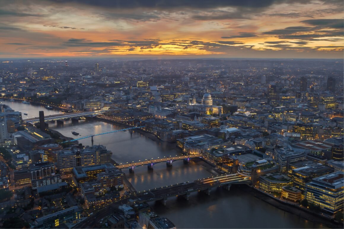 Aerial View of London
