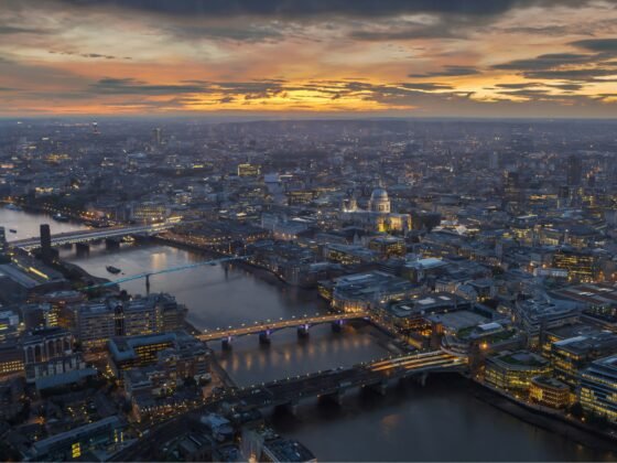 Aerial View of London